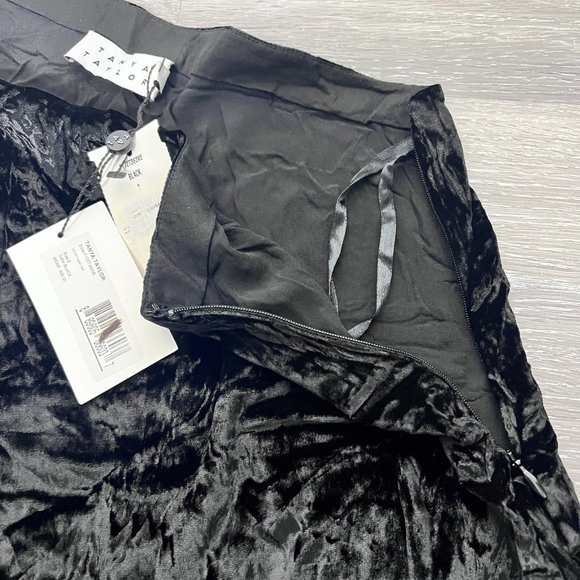 NWT Tanya Taylor Velvet One-Shoulder Anka Top Size 2 - Picture 8 of 11